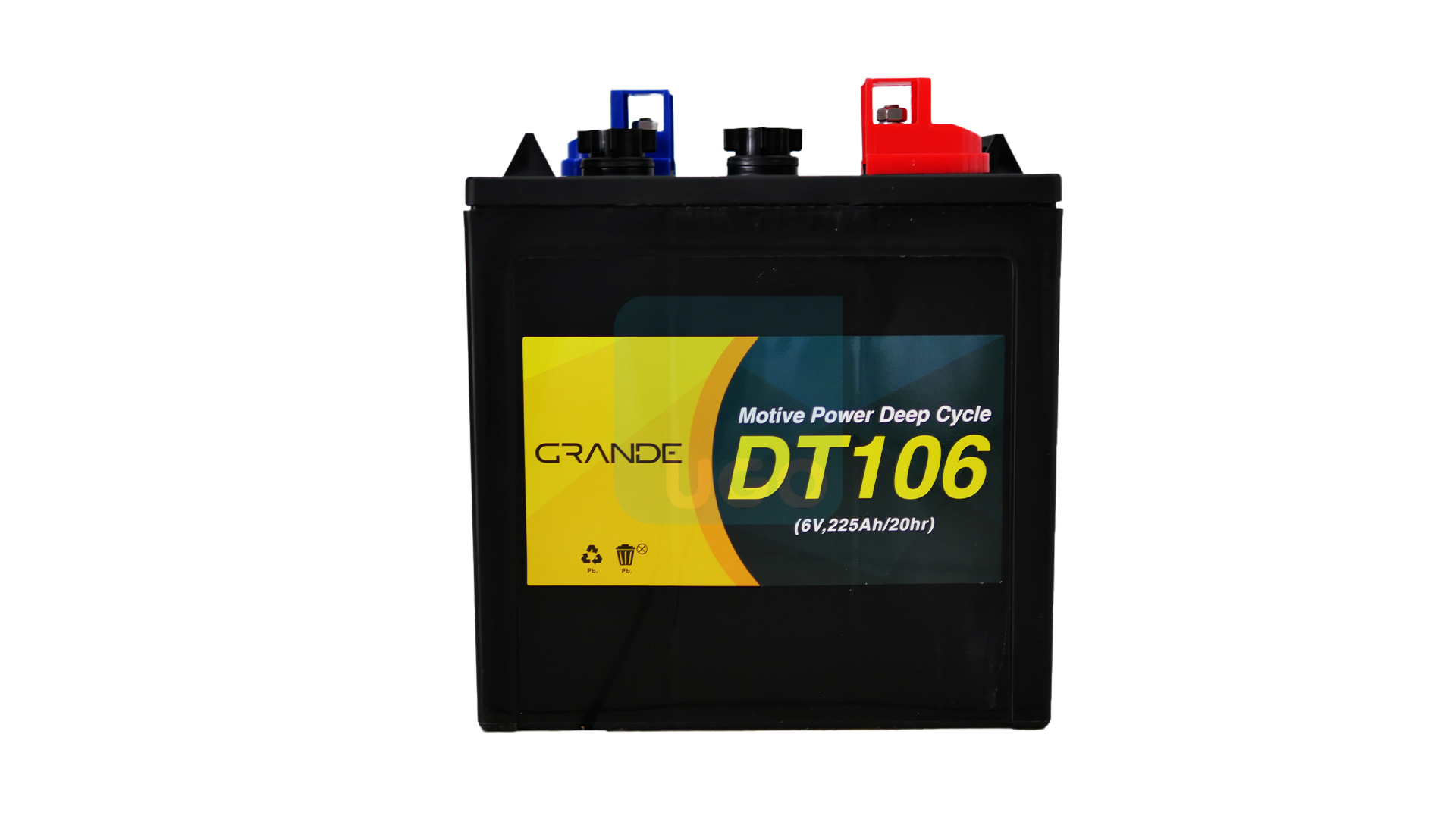 แบตเตอรี่ แกรนเด (GRANDE) ขนาด 6 โวลท์ 225 แอมป์