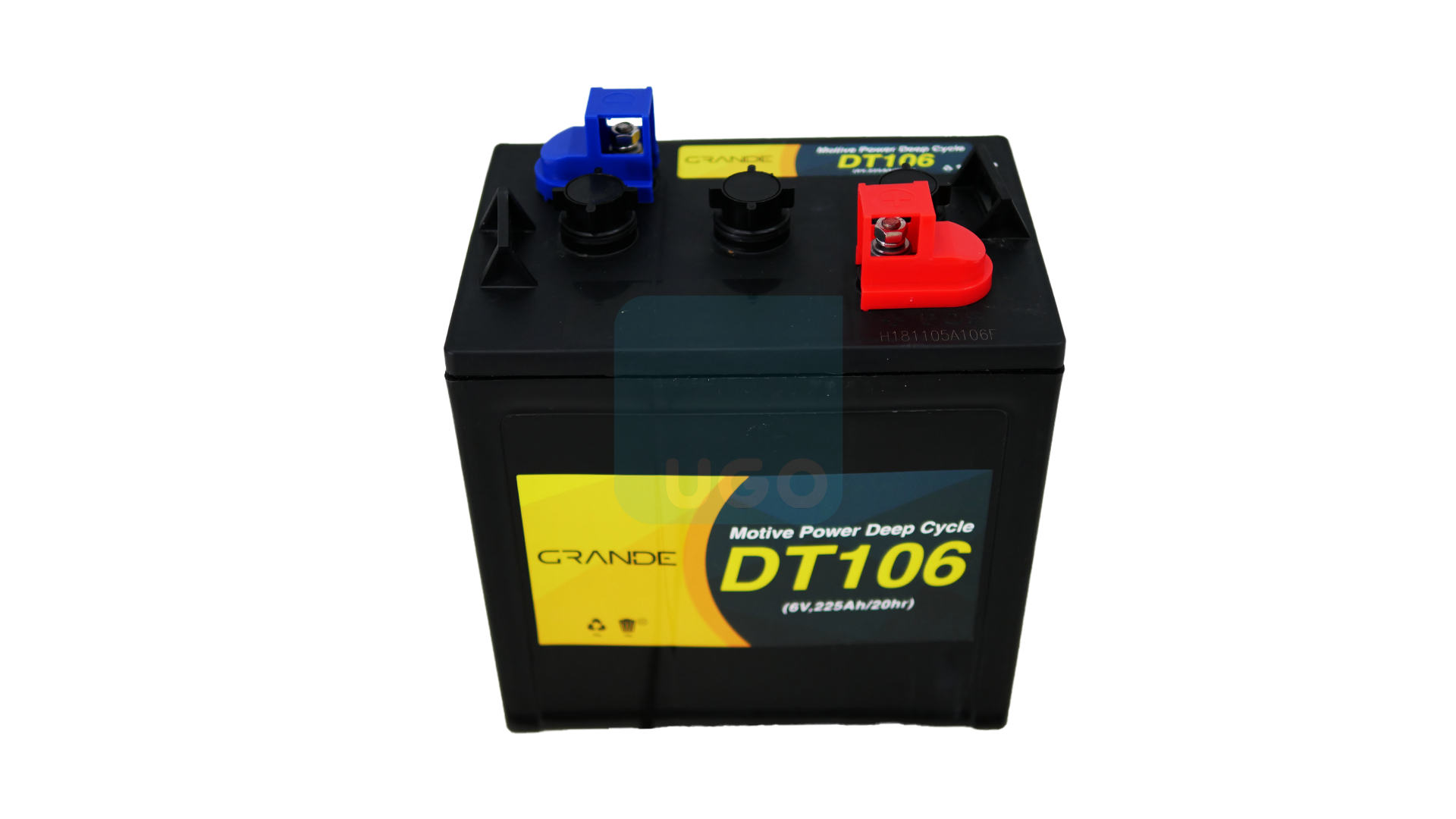 แบตเตอรี่ แกรนเด (GRANDE) ขนาด 6 โวลท์ 225 แอมป์