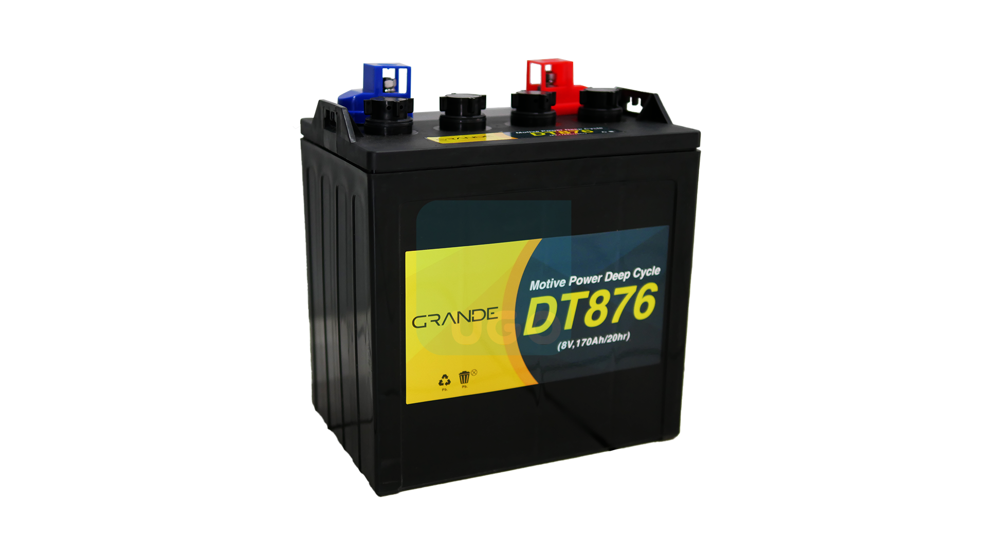แบตเตอรี่ แกรนเด (GRANDE) ขนาด 8 โวลท์ 170 แอมป์