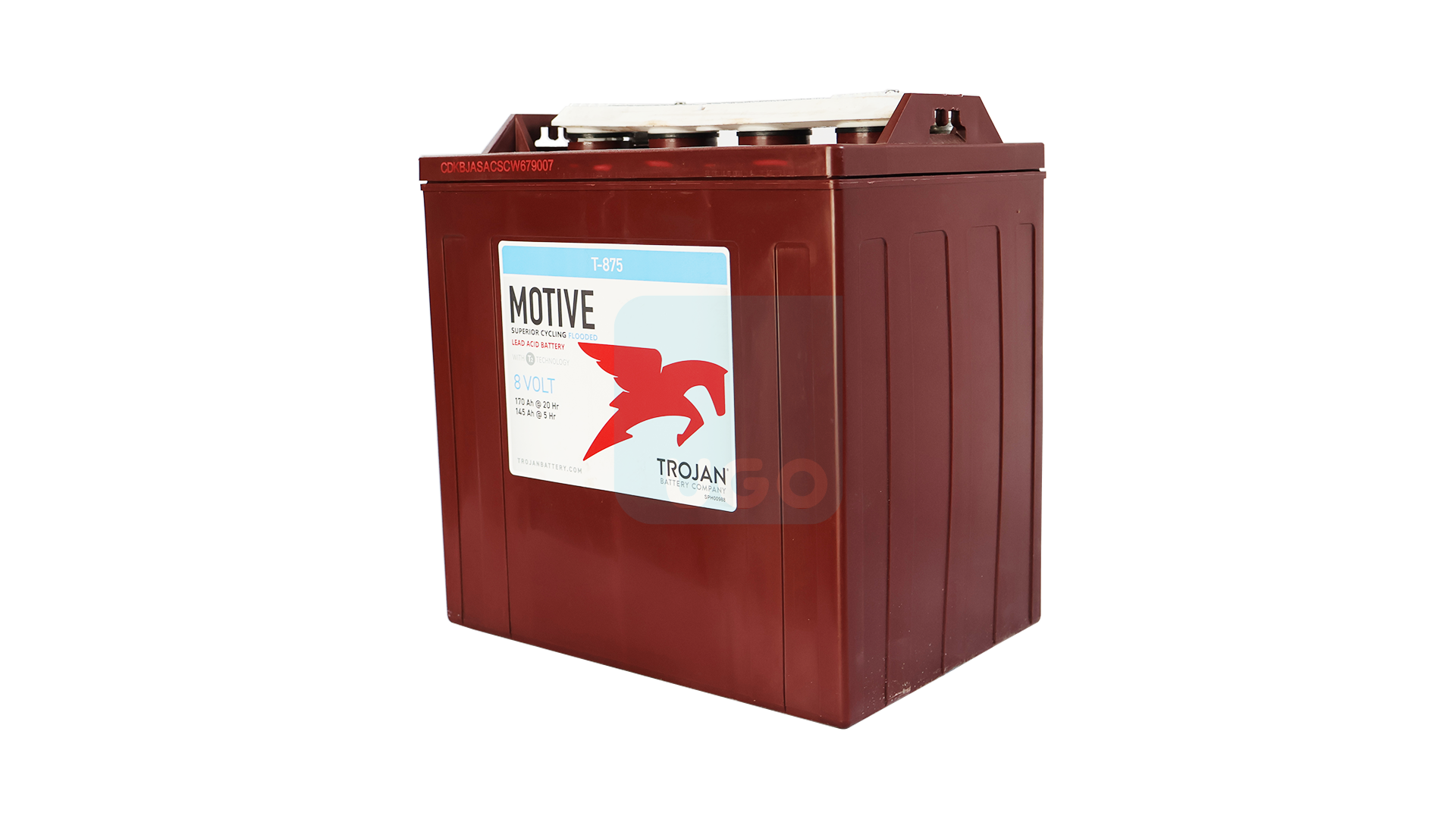 แบตเตอรี่ โทรเจน (TROJAN) ขนาด 8 โวลท์