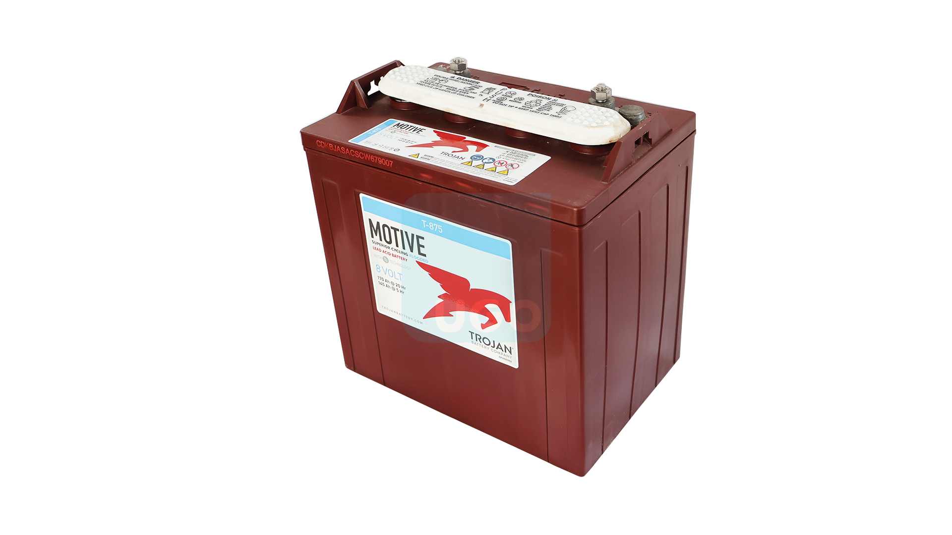 แบตเตอรี่ โทรเจน (TROJAN) ขนาด 8 โวลท์