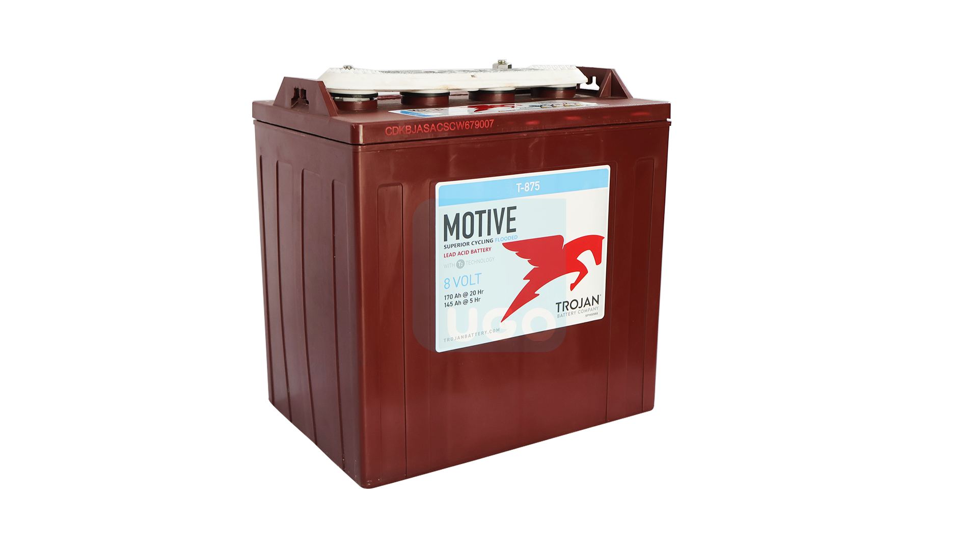 แบตเตอรี่ โทรเจน (TROJAN) ขนาด 8 โวลท์